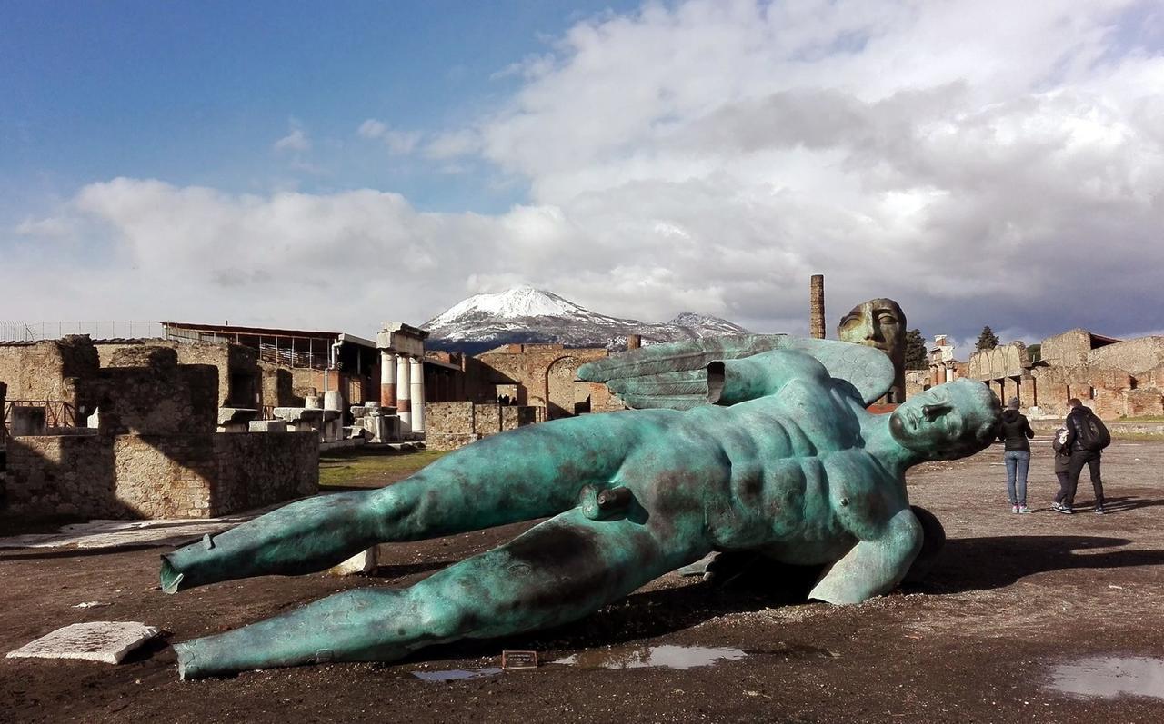 Hotel Il Santuario - Pompei Pompeii Eksteriør bilde